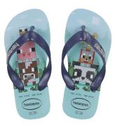 Havaianas Flip-Flops - Kids minecraft - Lavender Blue