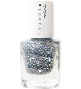 Inuwet Nagellack - Vanilla - Glitter Silver Drömmare