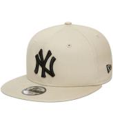 New Era Keps - 9Fifty - New York Yankees - Light Beige/Svart