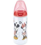 Nuk Nappflaska - First Choice+ - M - 300ml - Minnie Mouse RÃ¶d