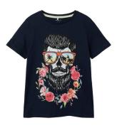 Name It T-shirt - NkmPfashion - Dark Sapphire