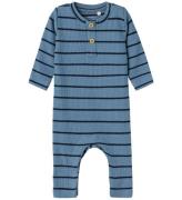 Name It Onesie - Rib - NbmKilo - Coronet Blue