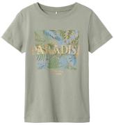 Name It T-shirt - NkfPfarina - Forest Dimma m. Tryck