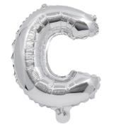 Decorata Party Folieballong - 31 cm - C - Silver