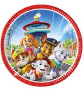 Decorata Party Kartongtallrikar - 8-pack - 23 cm - Paw Patrol RÃ¤