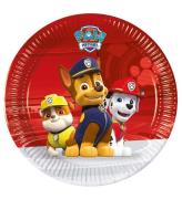 Decorata Party Kartongtallrikar - 8-pack - 19,5 cm - Paw Patrol