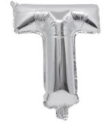 Decorata Party Folieballong - 32 cm - T - Silver