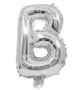 Decorata Party Folieballong - 34 cm - B - Silver