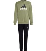 adidas Performance Sweatset - J BL FT TS - GrÃ¶n/Svart