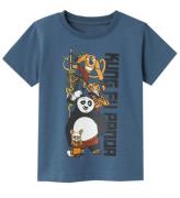 Name It T-shirt - NmmJac Kung Fu Panda - Bering Sea/VERTICAL Tex