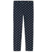 Name It Leggings - NmfVivian - Dark Sapphire m. Prickar