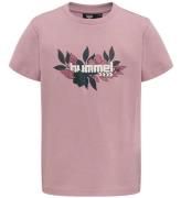 Hummel T-shirt - hmlKarla - Woodrose