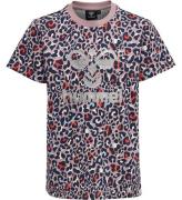 Hummel T-shirt - hmlLeo - Woodrose