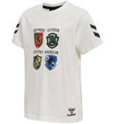 Hummel T-shirt - hmlHarry Potter Tres - Marshmallow m. Tryck