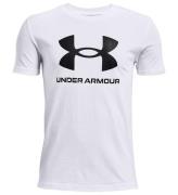 Under Armour T-shirt - Sportstyle Logo - Vit m. Svart