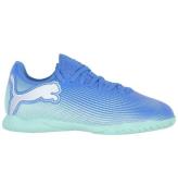 Puma Fotbollsskor - Future 7 Play IT Jr - HyperlÃ¤nk Blue/Mint