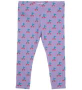 Bobo Choses Leggings - Rib - Cherry - Lila