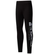 The North Face Leggings - Vertikal grafik - Svart