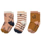 Liewood Strumpor - 3-pack - Silas - Unicorn/Pale Toscana Mix