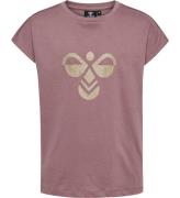 Hummel T-shirt - HmlDiez - Twilight Mauve