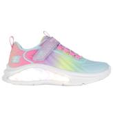 Skechers Skor m. Ljus - Rainbow Cruisers - Lavender/Multi