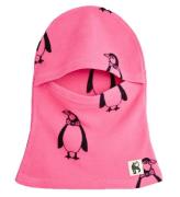 Mini Rodini Balaclava - Enkel - Pingvin Fleece - Rosa