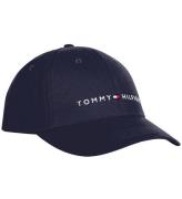 Tommy Hilfiger Keps - Dark Natt MarinblÃ¥