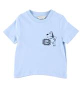 GANT T-shirt - FÃ¤rskt Blue m. Hund