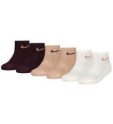 Nike Strumpor - DÃ¤mpad - Dri-Fit - 6-pack - Brun/Beige