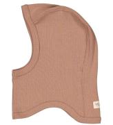 MarMar Balaclava - Rib - Modal - Powder Taupe