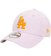 New Era Keps - 9Forty - Dodgers - Pastel Lila/Orange