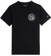 Lyle & Scott T-shirt - Fotboll Logo - Jet Black