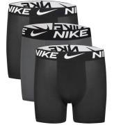 Nike Boxershorts - Dri-Fit Essential - 3-pack - Svart/GrÃ¥