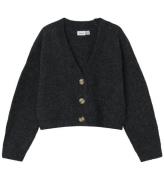 Name It Cardigan - Stickad - Noos - NkfHolly - Dark Grey Melange