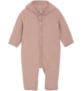 Huttelihut Overall - Ullfleece - Mahogany Rose m. Ã?ron