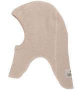 Huttelihut Balaclava - Ull - Enkel - Camel Melange