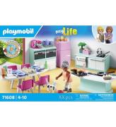 Playmobil My Life - KÃ¶k med matplats - 71608 - 105 Delar