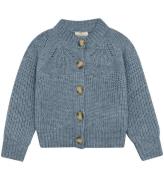 Creamie Cardigan - Stickad - Isberg Green