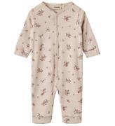 Wheat Onesie - Nikola - Pale Lilac Blommor