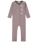 Name It Onesie - Ull - NbfWillit - Purple Dove