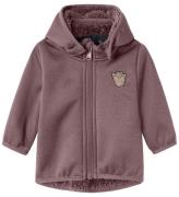 Name It Softshelljacka m. Fleece - NbnMada08 - Grape Shake m. Ã?r