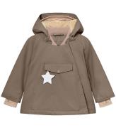 Mini A Ture Vinterjacka - Wang Fleece - Morel Grey