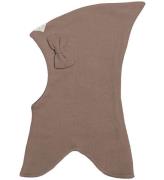 Racing Kids Balaclava - Ull/Bomull - Dubbel - Rose Brown