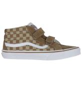 Vans Skor - SK8-Mid NyutgÃ¥va V Neutral - SchackbrÃ¤de Brown/White