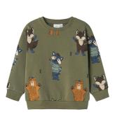 Name It Sweatshirt - NmmOlander - Te Leaf