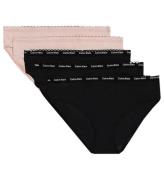 Calvin Klein Trosor - 5-pack - Svart/Rosa