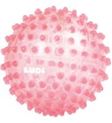 Ludi Sinnesboll - 20 cm - Rosa m. Massageknoppar