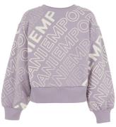 EA7 Sweatshirt - Lila/GrÃ¥