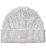 Liewood Mössa - Stickad - Beanie - Light Grey Melange