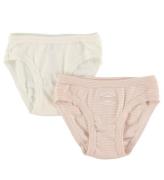 Petit Bateau Trosor - 2-pack - Vit/Rosa